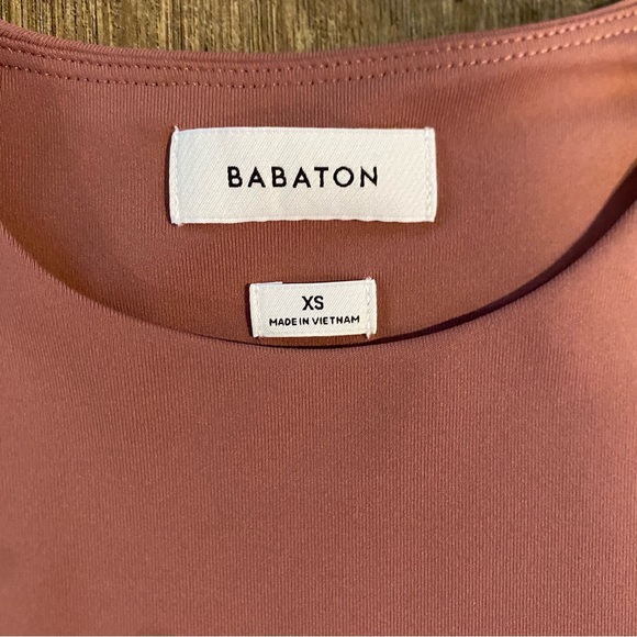 aritzia babaton contour muscle tank in rose (pink/mauve) - Picture 6 of 7